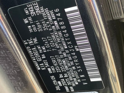 2026 Kia Sorento LX