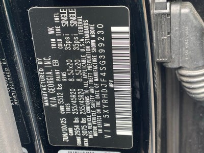 2025 Kia Sorento X-Line EX