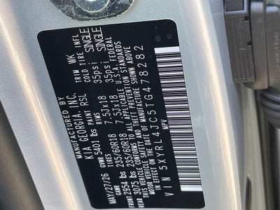 2026 Kia Sorento S