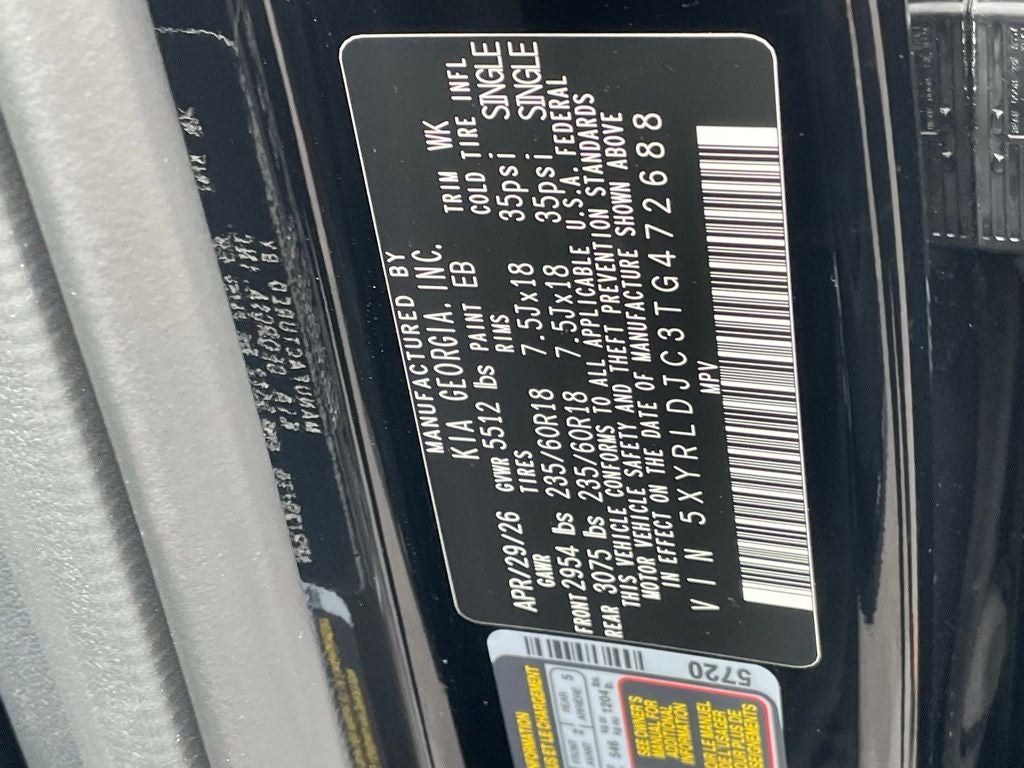 2026 Kia Sorento S