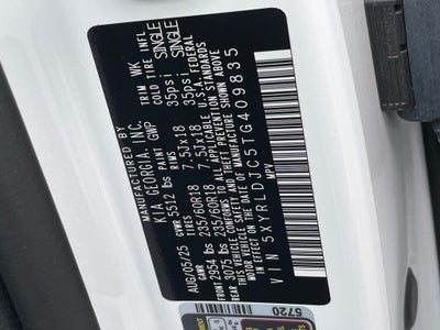 2026 Kia Sorento S