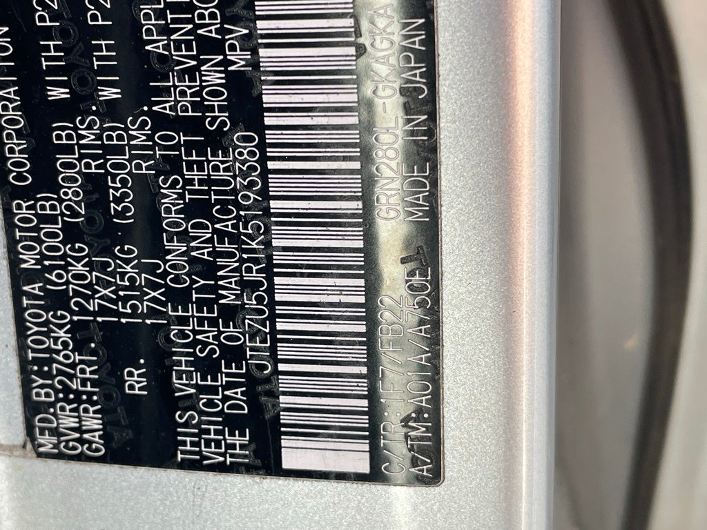 2019 Toyota 4Runner Limited