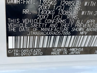 2024 Toyota bZ4X Limited