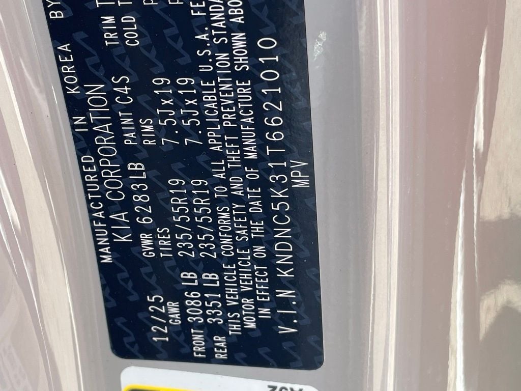 2026 Kia Carnival EX