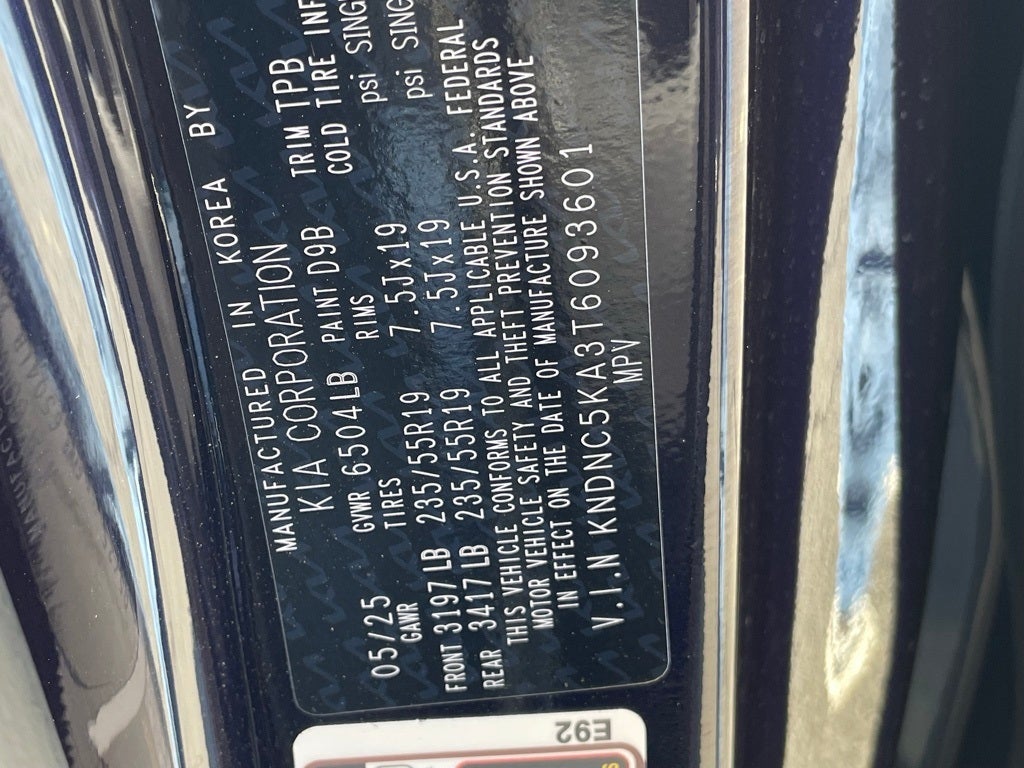 2026 Kia Carnival Hybrid EX