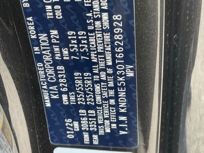 2026 Kia Carnival SX