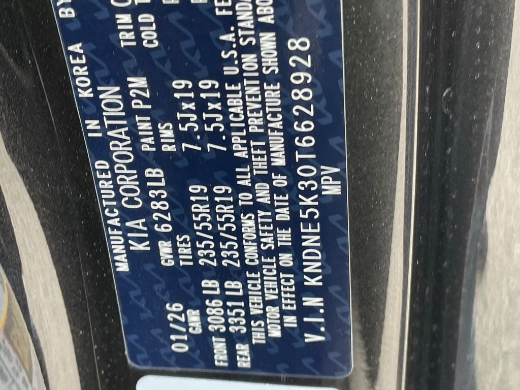 2026 Kia Carnival SX