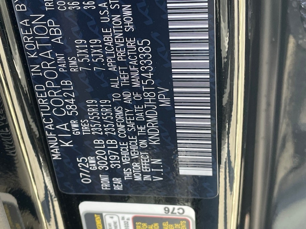 2026 Kia Sorento Plug-In Hybrid SX Prestige