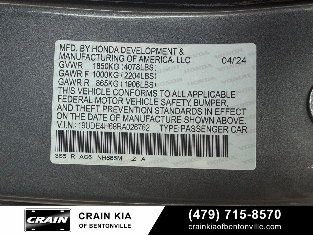 2024 Acura Integra A-Spec Tech Package - SUNROOF / CLEAN CARFAX