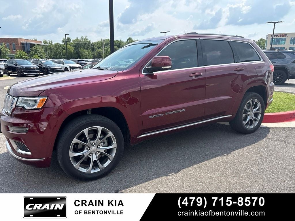 2019 Jeep Grand Cherokee Summit - WHOLESALE / AS-IS