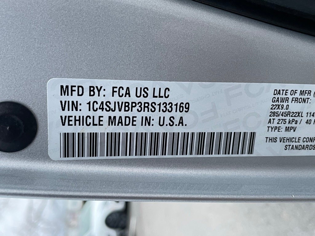 2024 Jeep Wagoneer Series II - CARBIDE EDITION / 4WD / PANO ROOF / ONE OWNER