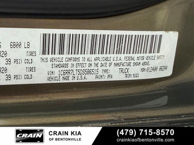 2013 RAM 1500 Big Horn - 4WD