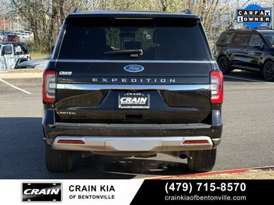 2024 Ford Expedition Limited - 4WD / PANORAMIC SUNROOF / CLEAN CARFAX / 1 OWNER