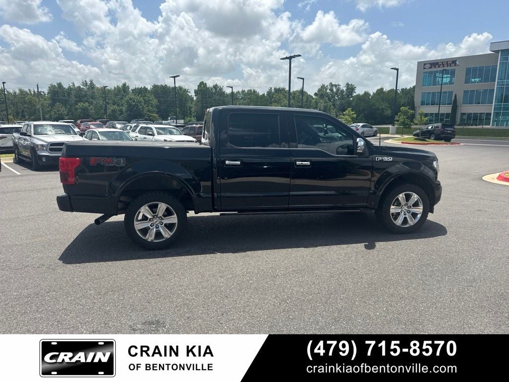 2018 Ford F-150 Platinum - 4WD / PANORAMIC SUNROOF