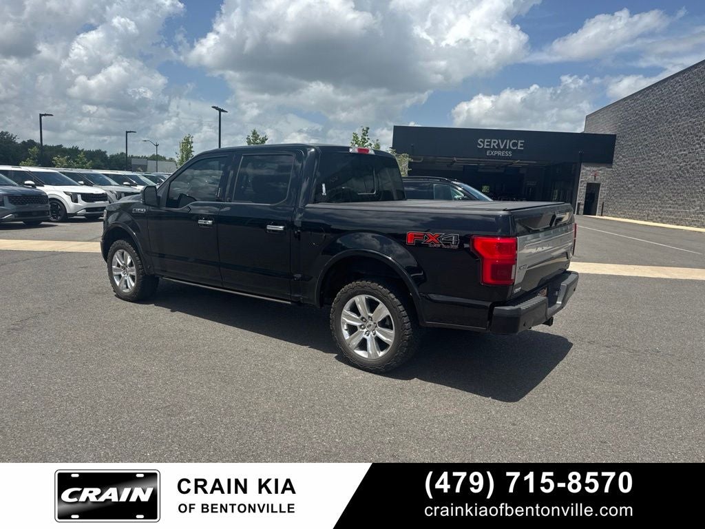 2018 Ford F-150 Platinum - 4WD / PANORAMIC SUNROOF