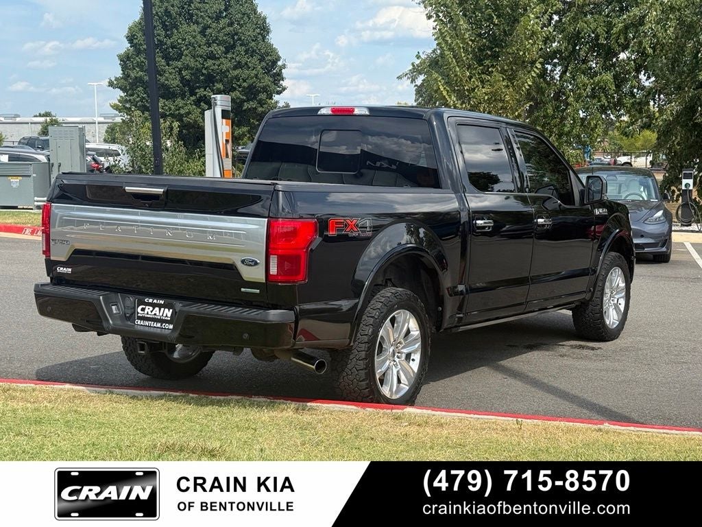 2018 Ford F-150 Platinum - 4WD / PANORAMIC SUNROOF