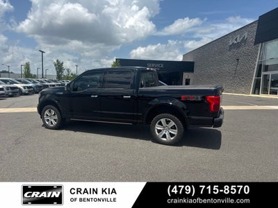2018 Ford F-150 Platinum - 4WD / PANORAMIC SUNROOF