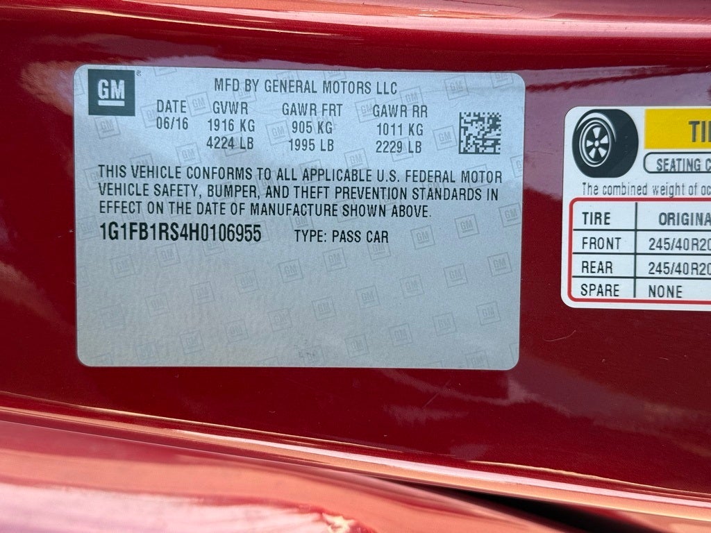 2017 Chevrolet Camaro 1LT - CLEAN CARFAX