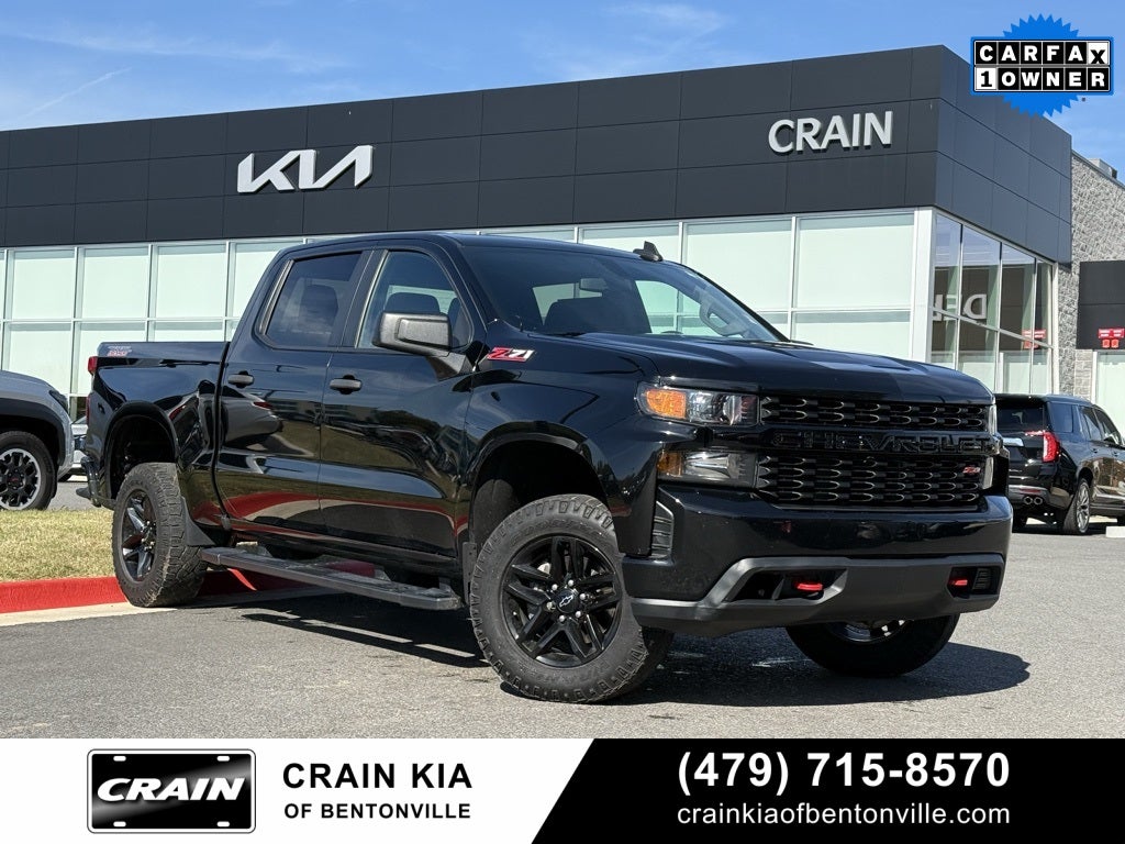 2021 Chevrolet Silverado 1500 Custom Trail Boss - 4WD / CLEAN CARFAX / ONE OWNER