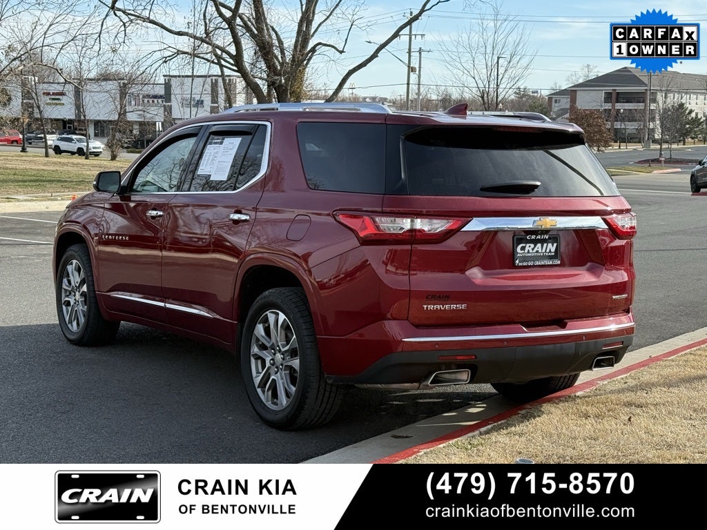 2021 Chevrolet Traverse Premier - CARFAX ONE OWNER