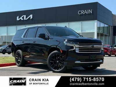 2022 Chevrolet Tahoe High Country - 4WD / PANORAMIC SUNROOF / ONE OWNER