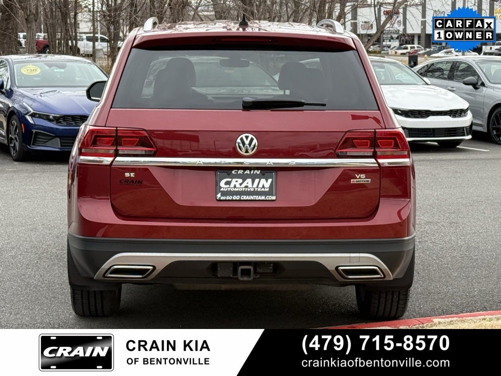 2019 Volkswagen Atlas 3.6L V6 SE - AWD / ONE OWNER