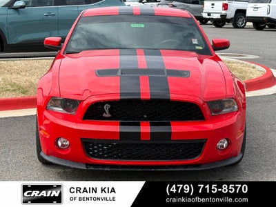 2012 Ford Mustang Shelby GT500 - SVT PERFORMANCE / VERY LOW MILES!