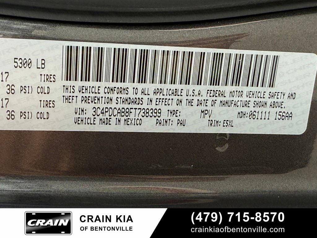 2015 Dodge Journey SE - CARFAX ONE OWNER