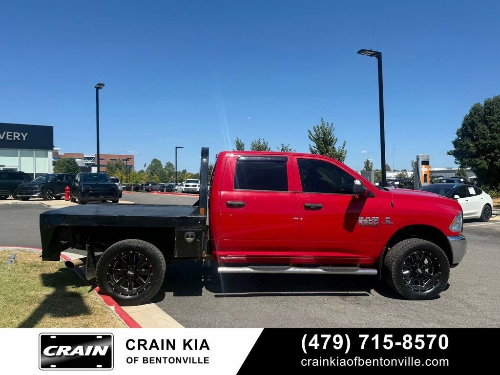2018 RAM 3500 Tradesman - 4WD / CLEAN CARFAX / DIESEL - FLAT BED