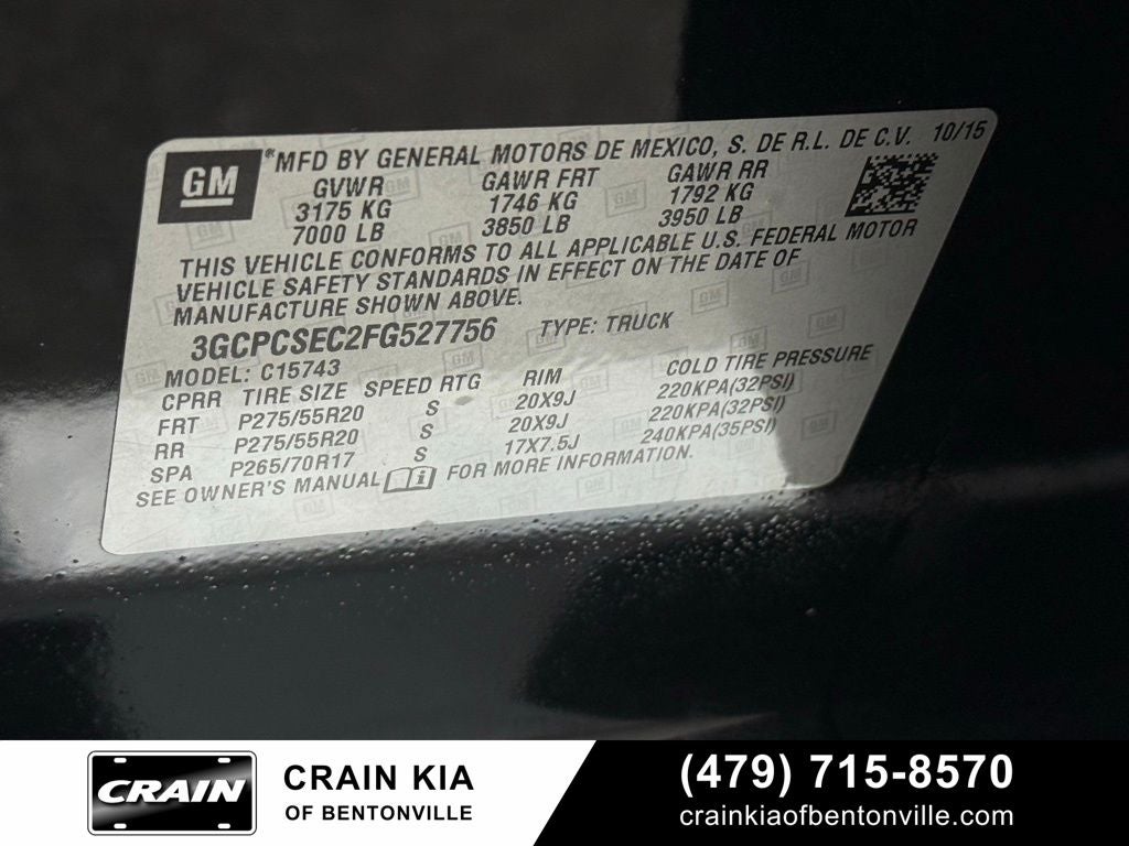 2015 Chevrolet Silverado 1500 LTZ 2LZ - $20,000 DISABILITY CONVERSION PACKAGE