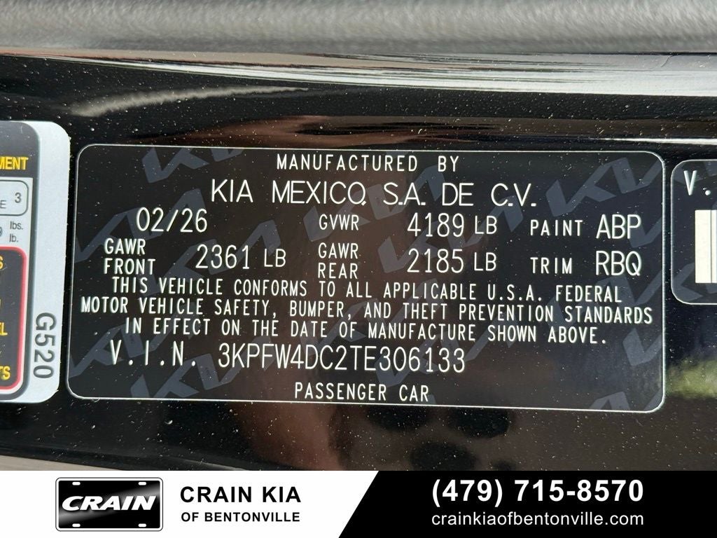 2026 Kia K4 GT-Line Turbo