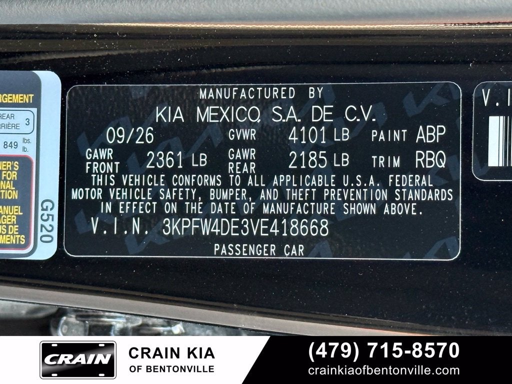 2027 Kia K4 GT-Line