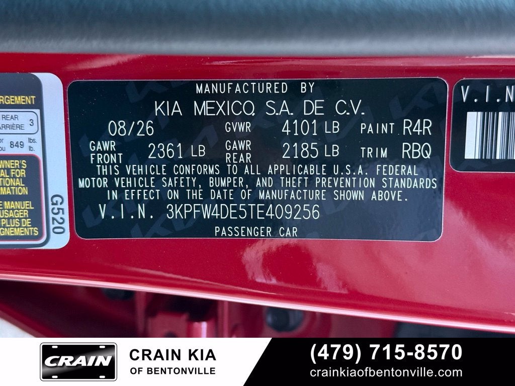 2026 Kia K4 GT-Line