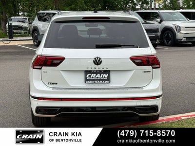 2022 Volkswagen Tiguan 2.0T SE R-Line Black - AWD / SUNROOF / CARFAX ONE OWNER
