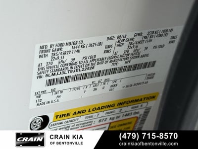 2018 Lincoln Navigator L L Reserve - 4WD / PANORAMIC SUNROOF / CLEAN CARFAX