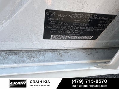 2019 Hyundai Sonata SE - CARFAX ONE OWNER