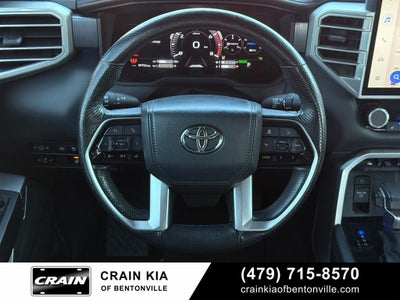 2024 Toyota Tundra Hybrid Platinum - 4WD / PANORAMIC SUNROOF / CARFAX ONE OWNER