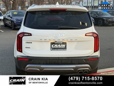 2022 Kia Telluride EX - KIA CPO / AWD / ONE OWNER / SUNROOF