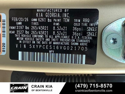 2027 Kia Telluride X-Line EX