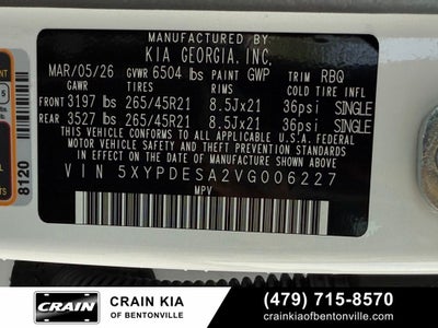 2027 Kia Telluride X-Line SX - HYBRID!