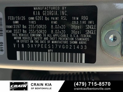 2027 Kia Telluride S