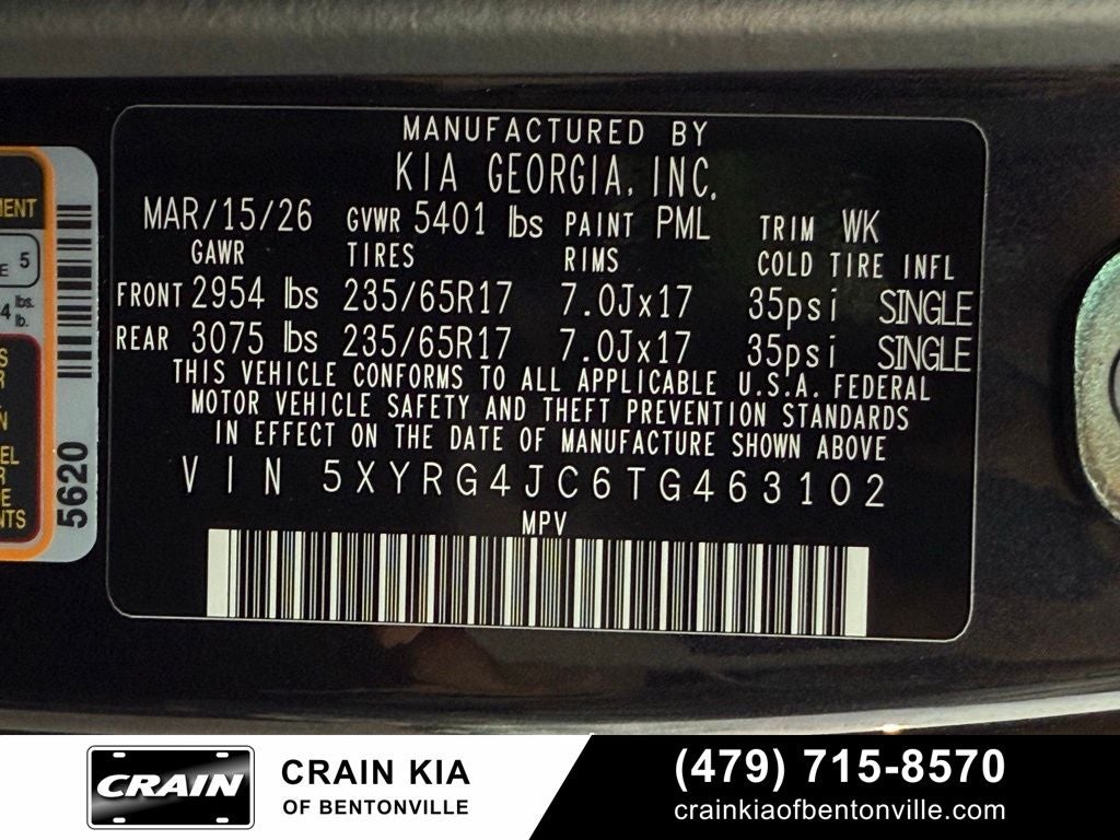 2026 Kia Sorento LX