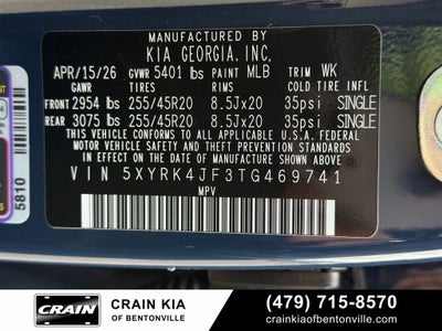 2026 Kia Sorento SX