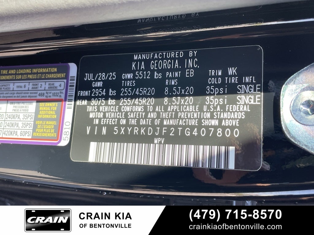 2026 Kia Sorento X-Line SX Prestige