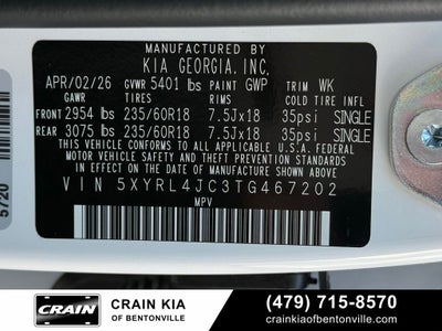 2026 Kia Sorento S