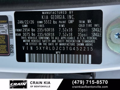 2026 Kia Sorento S