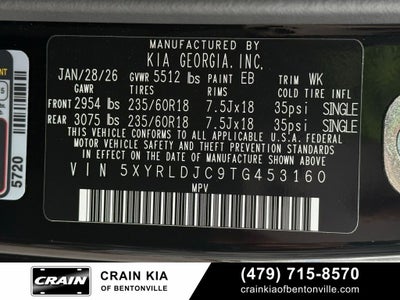 2026 Kia Sorento S