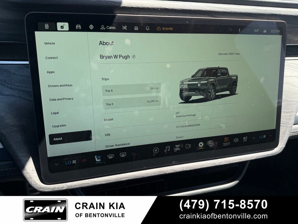 2022 Rivian R1T Adventure - AWD / QUAD MOTOR / LARGE BATTERY / CLEAN CARFAX
