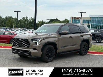 2026 Toyota Sequoia Platinum - 4WD / PANORAMIC SUNROOF / ONE OWNER