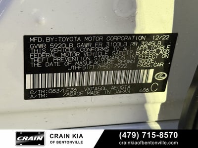 2023 Lexus LS 500 F Sport - SUNROOF / CLEAN CARFAX